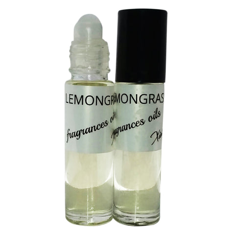 Lemongrass Premium Grade Fragrance Oil 2-10ml - Scented Oil Roll On by Xio's