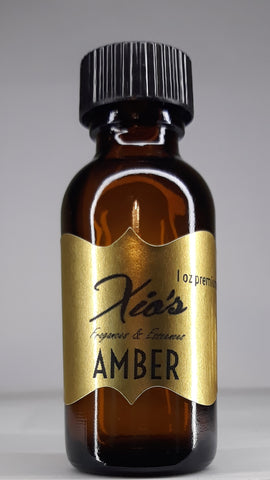 Amber Premium Grade Fragrance Oil 30 ml – Xio's Fragrances & Essences
