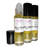Black Women Perfume Oil Type 3 (10 Ml Roll-on Glass Bottles )