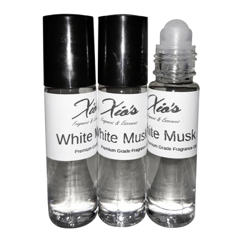 White Musk Perfume Oil Roll-On - White Musk Fragrance Oil Roller (